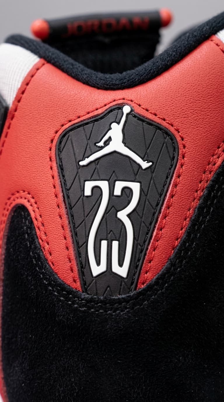 Nike Jumpman Crimson Suede — view 2