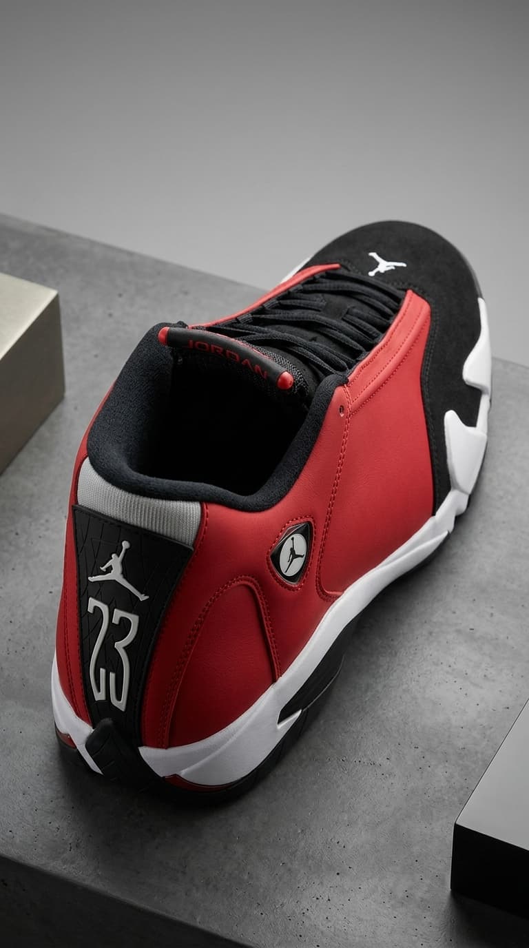 Nike Jumpman Crimson Suede — view 3