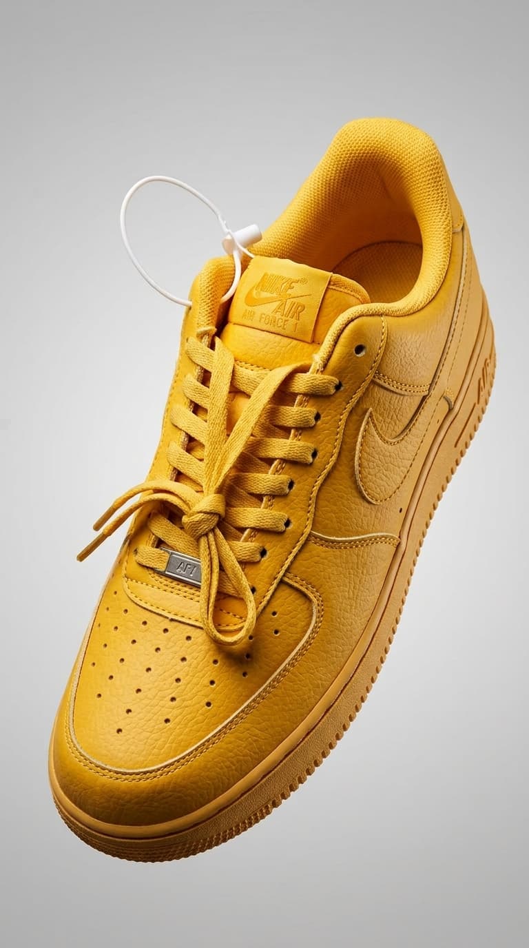 Nike Air Force 1 'Saffron — view 3