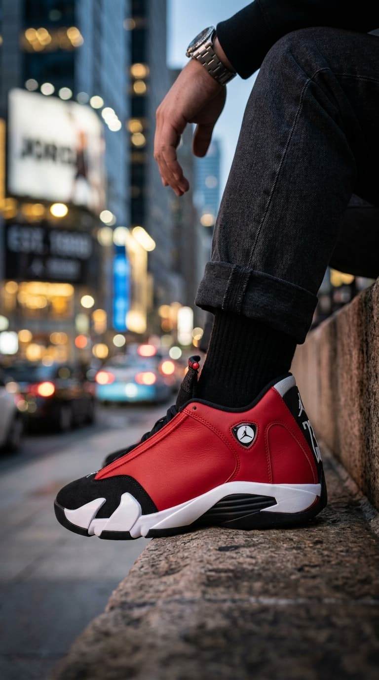 Nike Jumpman Crimson Suede — view 4