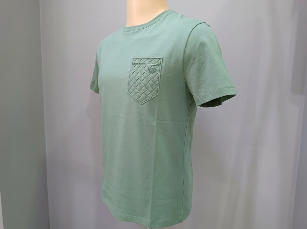 Sage Horizon Textured Pocket Tee