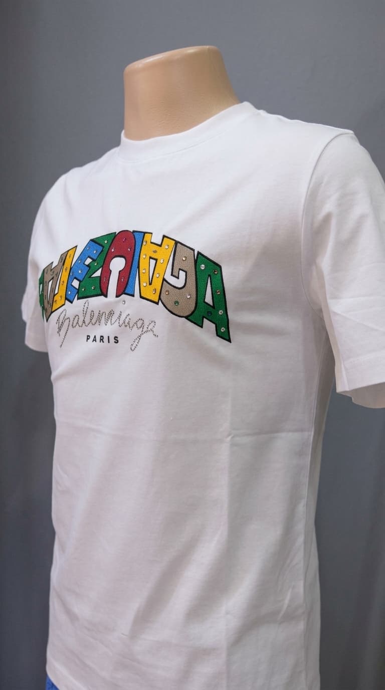 Geometric Accent Pocket Tee — view 2