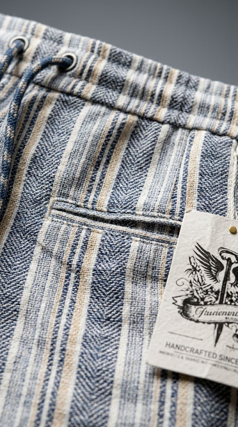 Coastal Striped Shorts — view 2