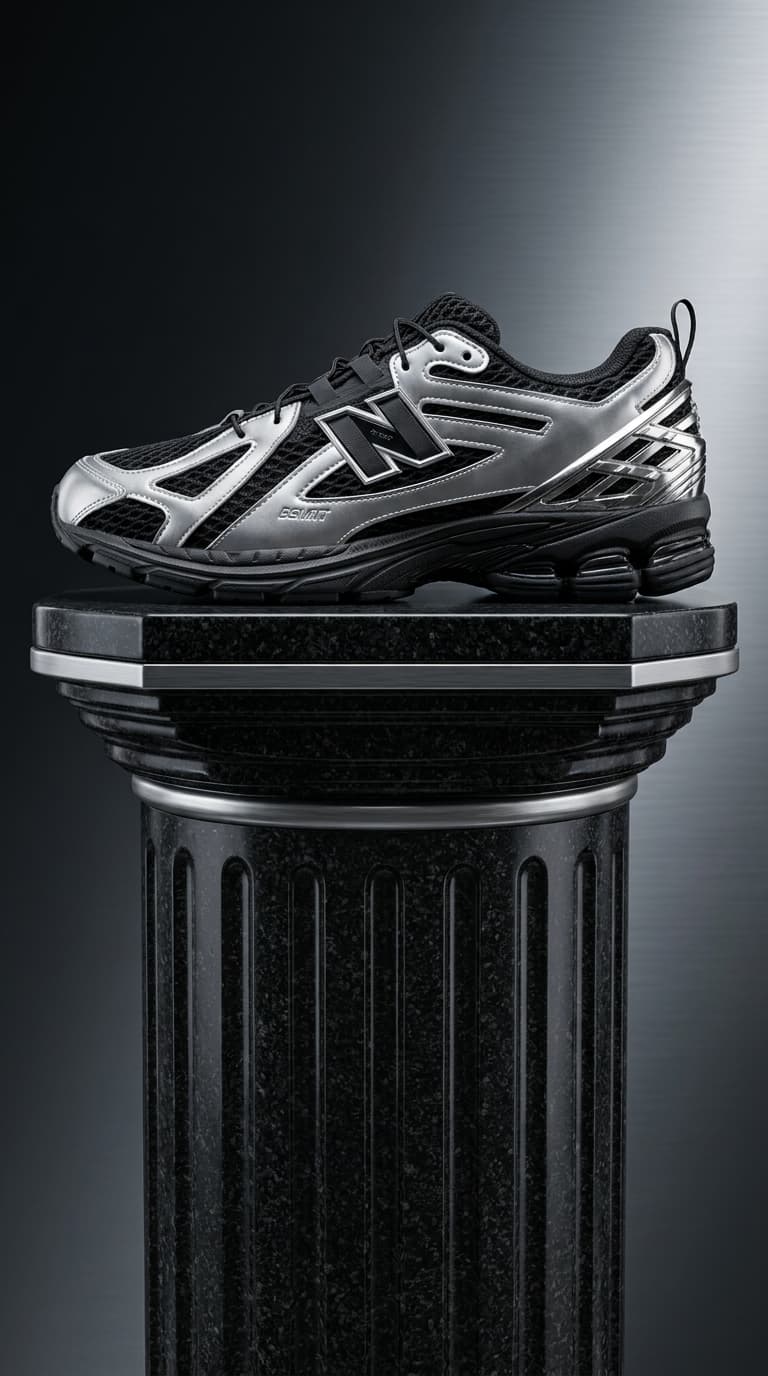 New Balance Metallic Noir