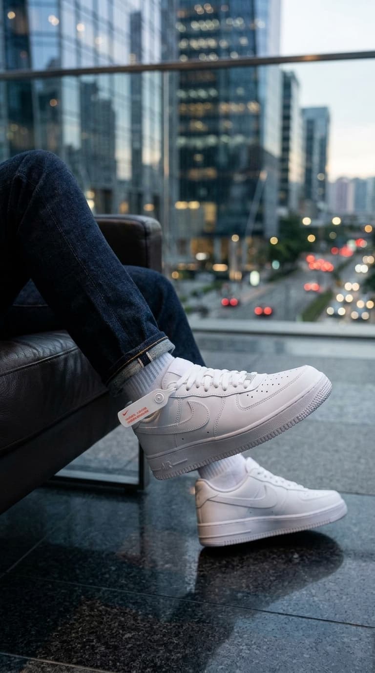 Nike Air Force 1 'Triple White' — view 4