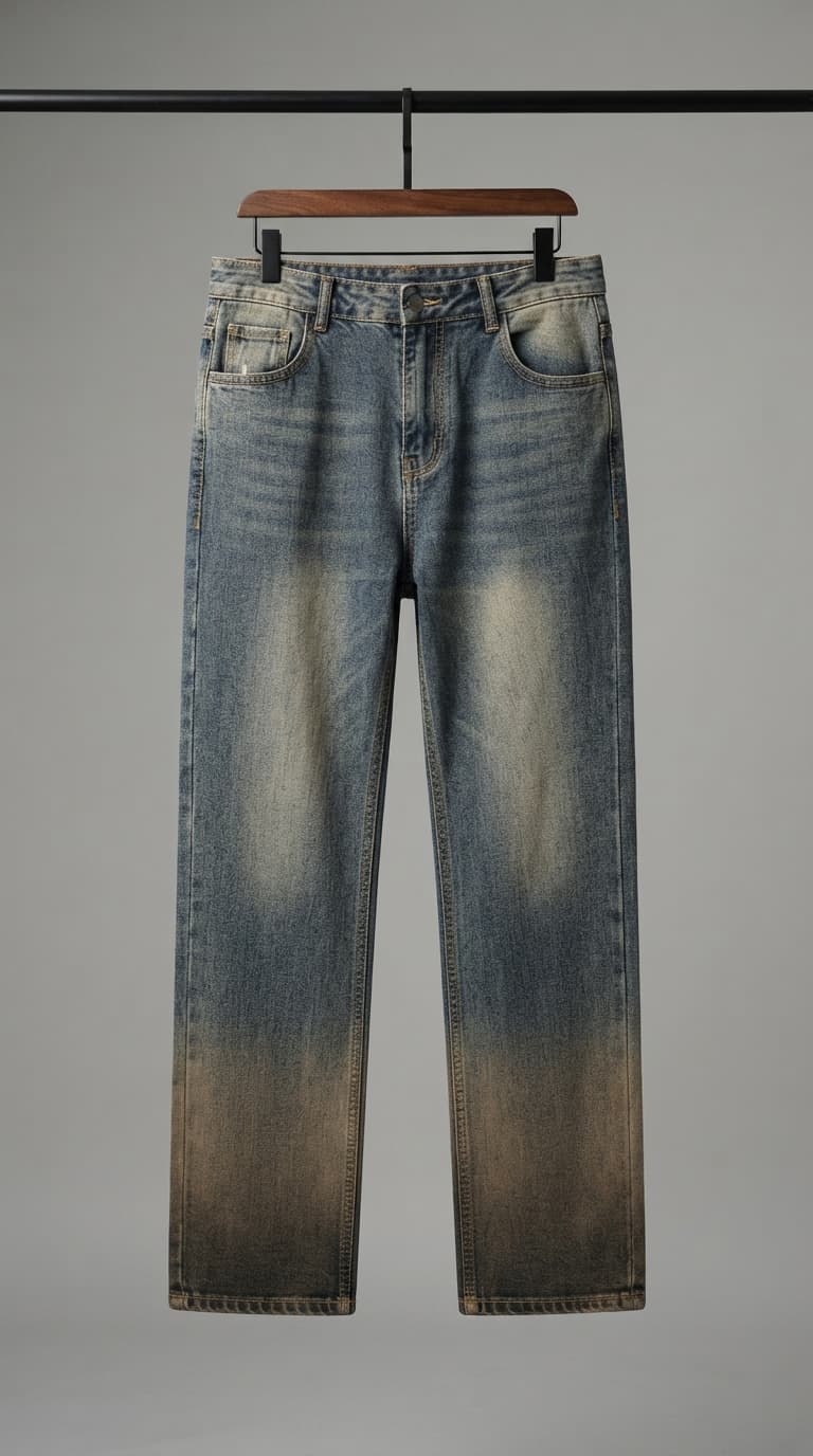 Blue Ombre Jeans