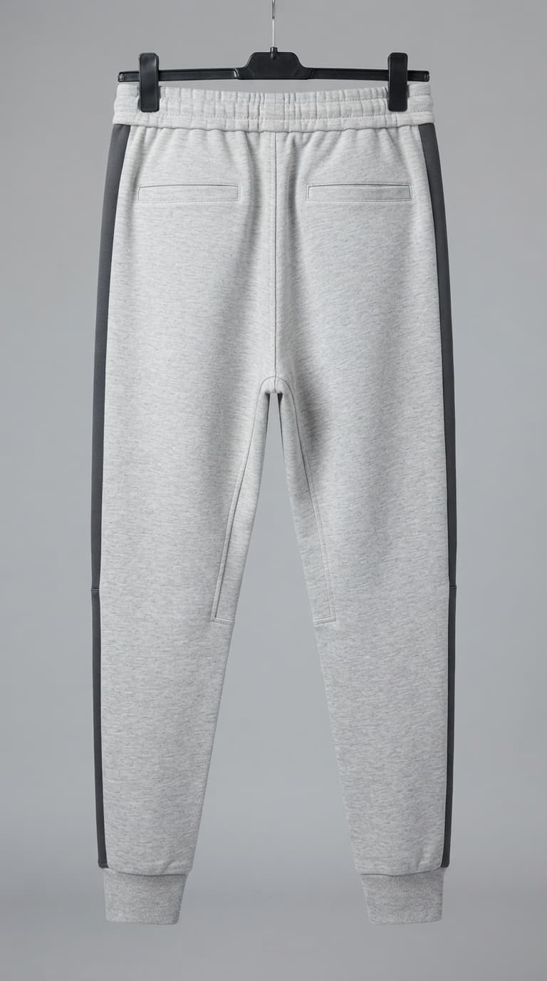 Grey Cargo Sweatpants — view 3