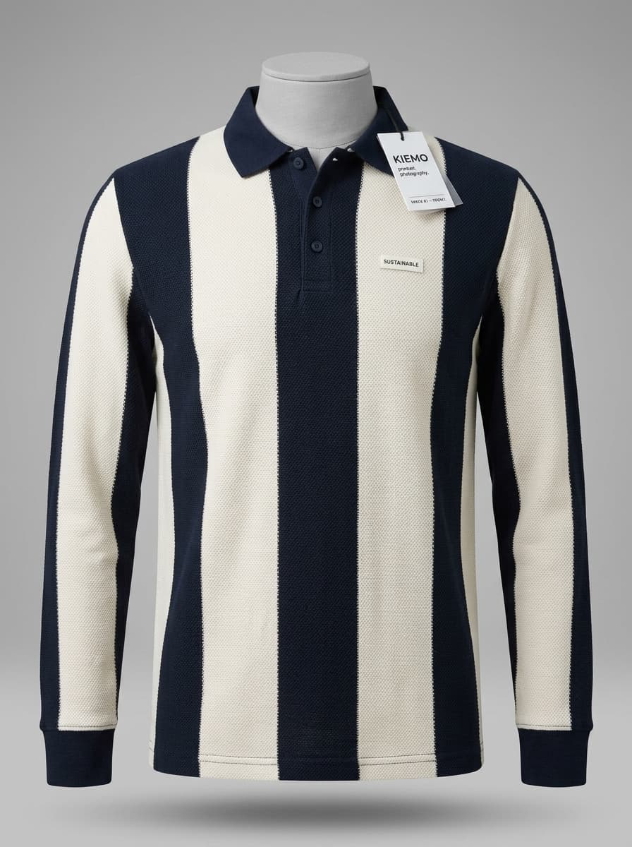 Nautical Heritage Long Sleeve Polo — view 4