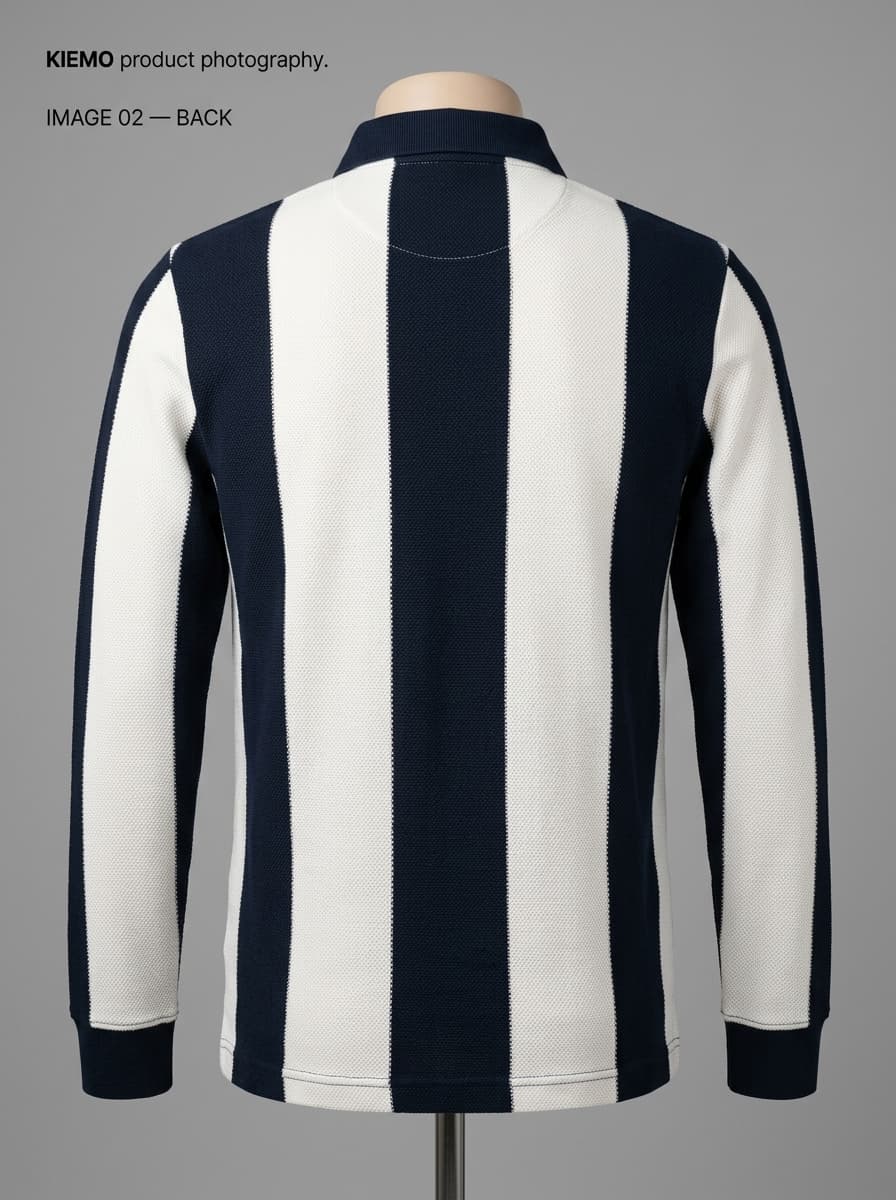 Nautical Heritage Long Sleeve Polo — view 3