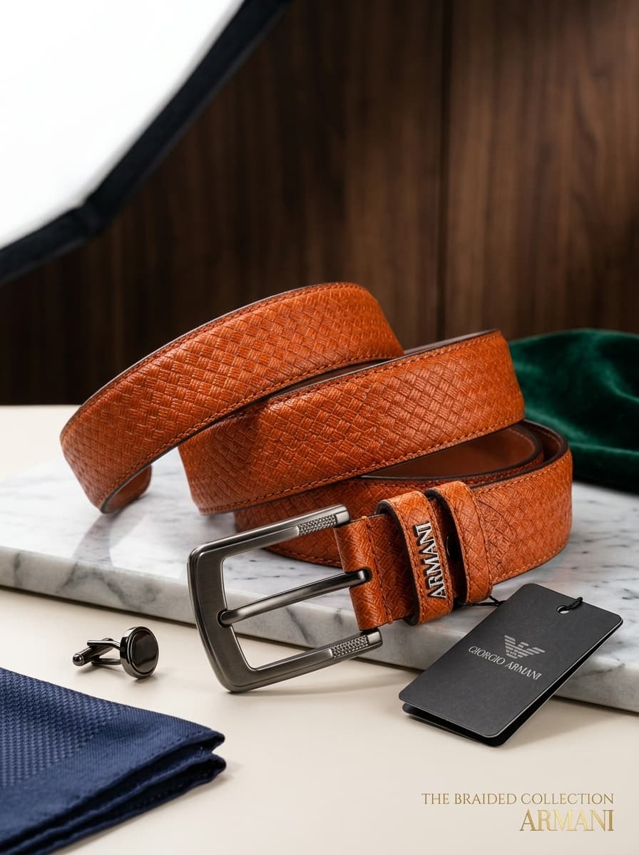 Armani Braided Leather — view 4